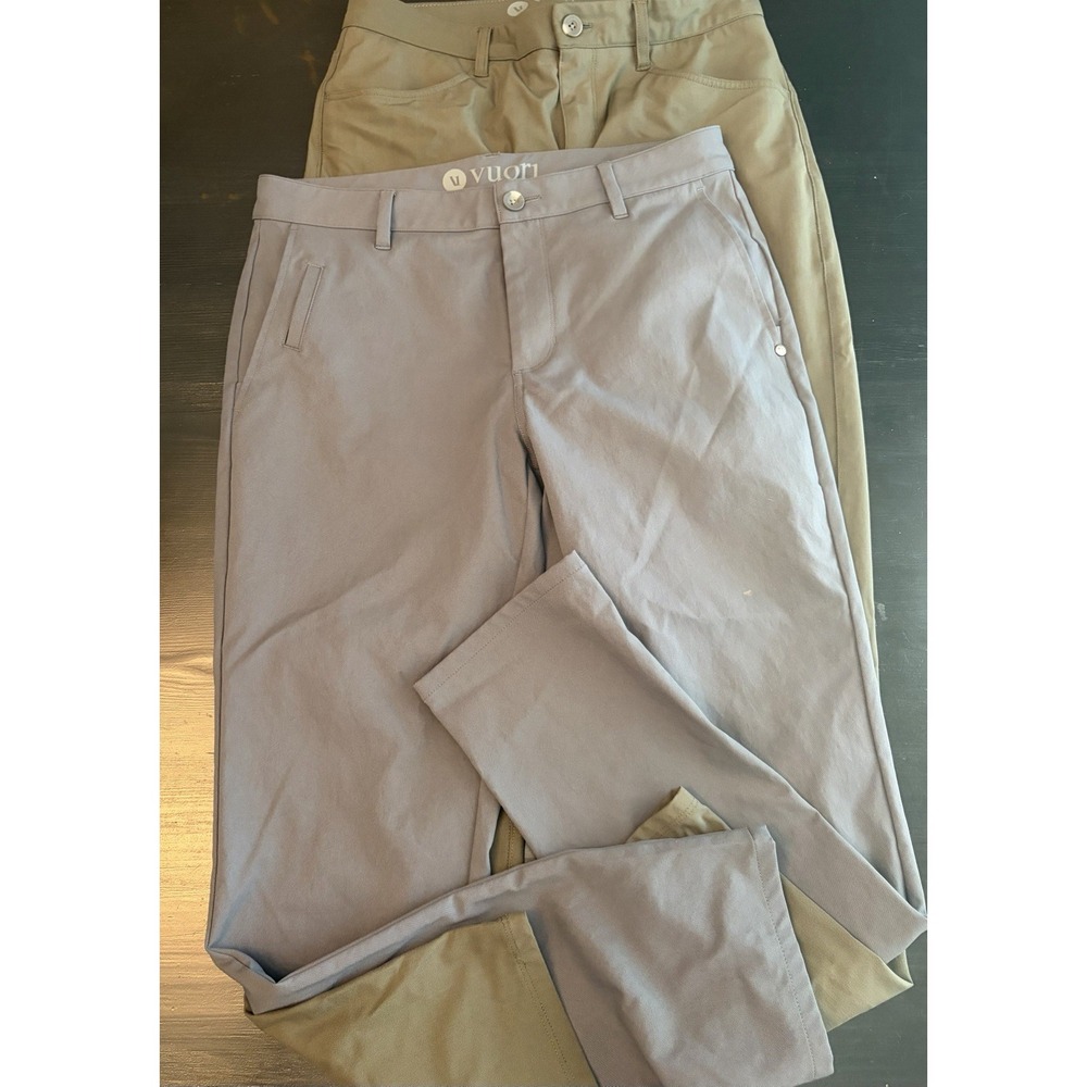 Vuori 2 Lot Pants Gray/Green 30x32